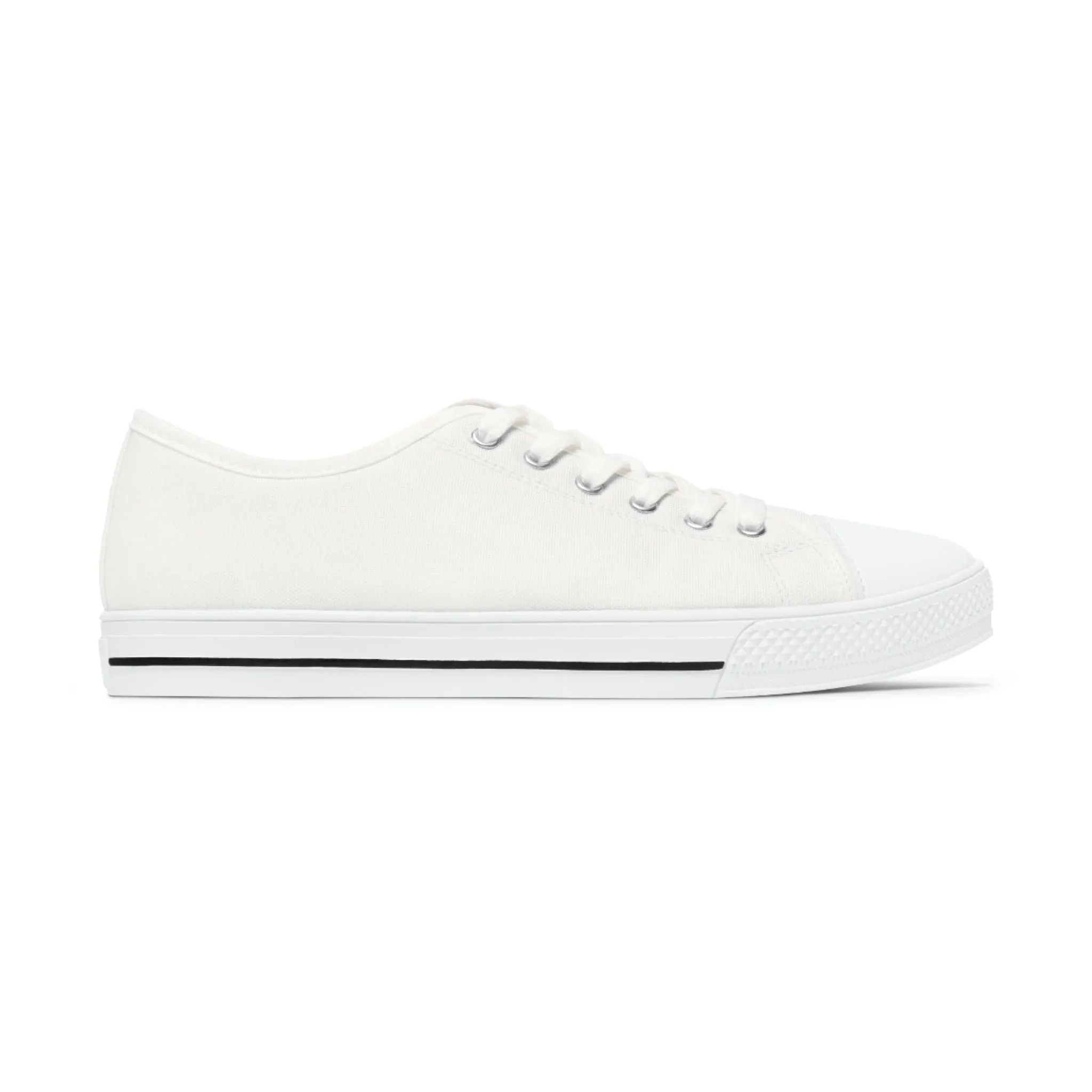 wanderLuSt ADVENTURES White Women's Low Top Sneakers