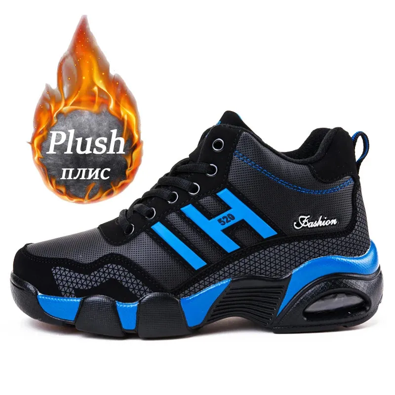 Winter Warm PU Leather Waterproof Boots