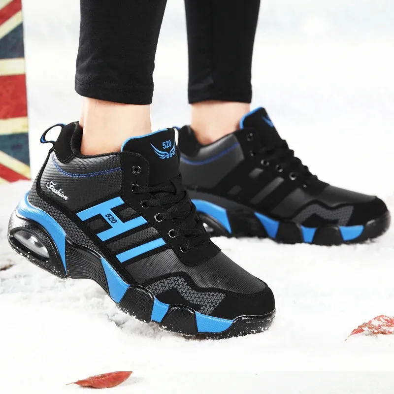 Winter Warm PU Leather Waterproof Boots