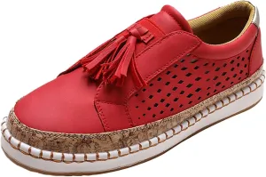 Womens Orthopedic Diabetic Walking Sneakers Slip On Shoes with Arch Support Comfortable Casual Loafers Plantar Fasciitis Relief Foot Pain