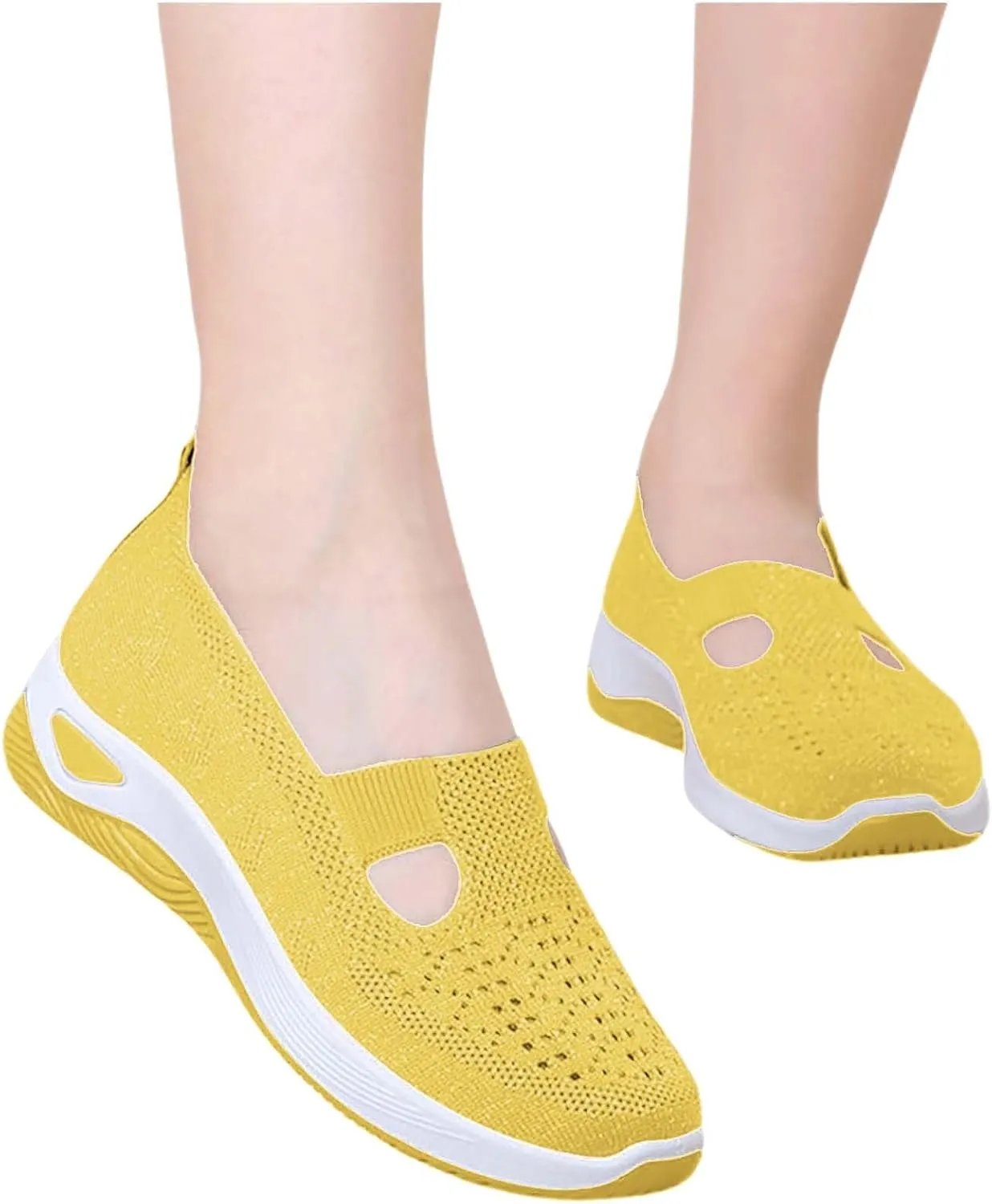 Women's Woven Orthopedic Breathable Soft Shoes Mens Tennis Shoes High Top Casual Tennis Shoes Fashion Sneakers 2025 Tennis Shoe Loafers Casual Slip On