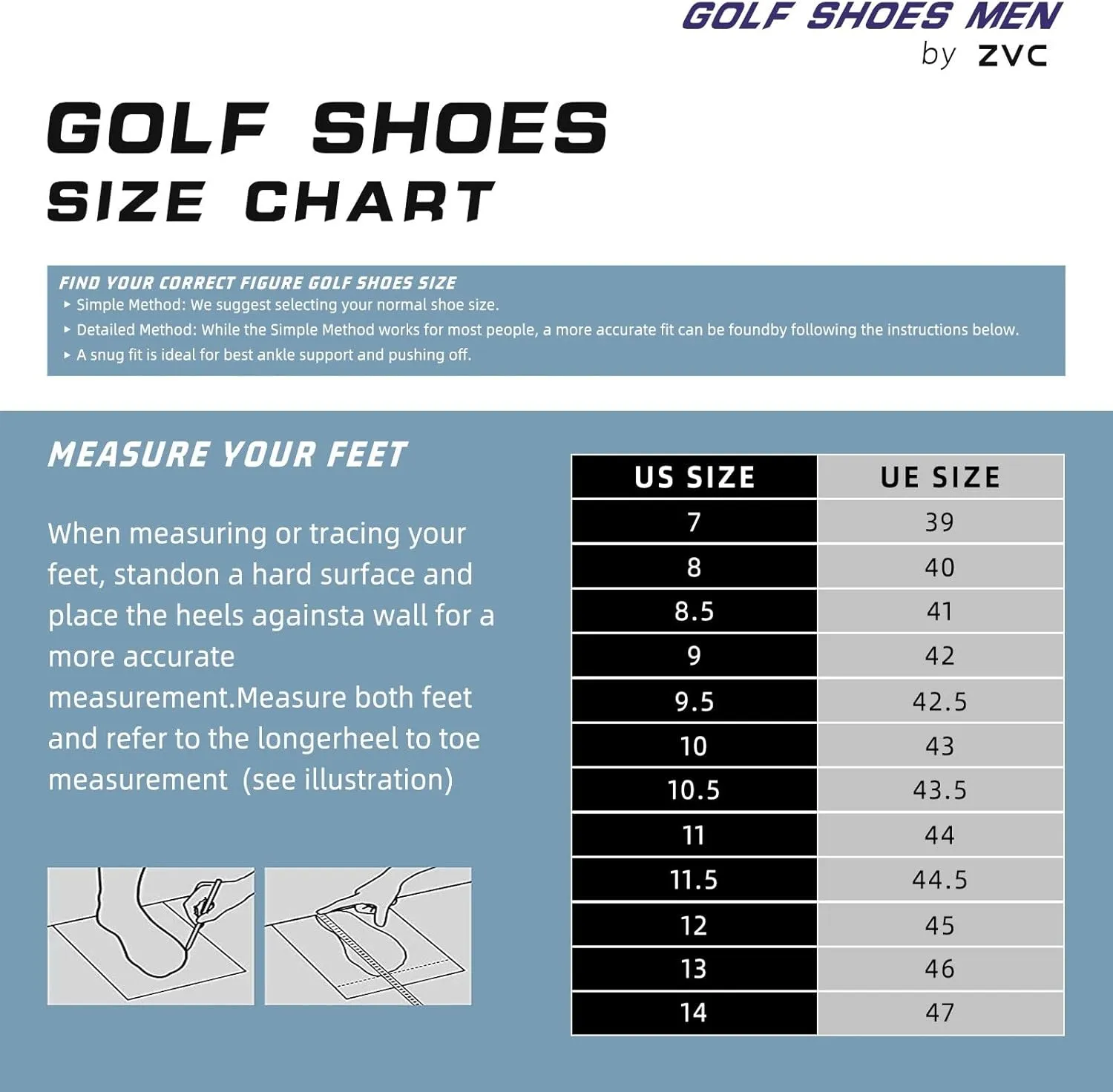ZVC Golf Shoes Men with Spikes Mesh Breathable Professional Spiked Men Outdoor Golf Walking Sport Training